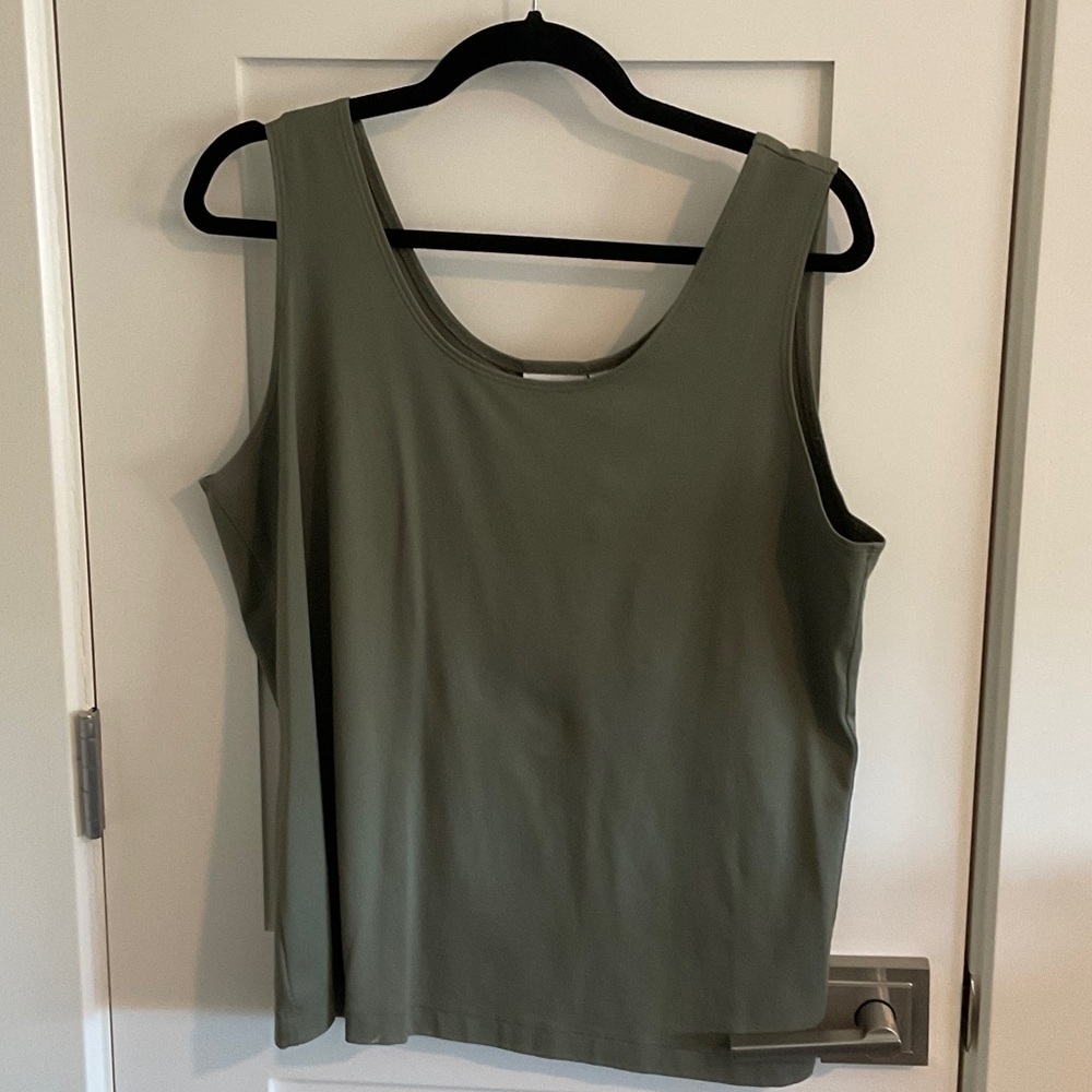 Chico's Sage Green Tank Top
